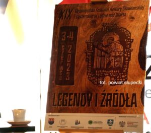 Plakat Festiwalu Kultury Słowiańskiej i Cysterskiej w Lądzie n. Wartą.