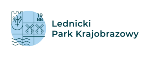 Logo Lednickiego Parku Krajobrazowego